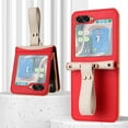 thumbnail image 3 of Samsung Galaxy Z Flip Series | Cross-Body Lanyard Mobile Phone Leather Case, iPhone 14, 3 of 5
