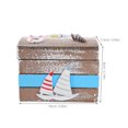 thumbnail image 2 of LOLIPPYY 1Pack Small Wooden Treasure Chest For Beach Souvenirs In Brown Color, 2 of 6