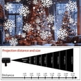 thumbnail image 5 of LED Snowflake Projection Light, For Christmas,Halloween,Winter Snow, Party ,Easy to Setup, 5 of 5