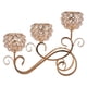 thumbnail image 1 of Candelabro de cristal dorado Sunnimix Candelabros de cristal, 1 of 8