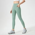 thumbnail image 4 of HUITKMM Pantalon de Yoga Grande Taille pour Femmes Sans Ligne de Maladresse Taille Haute Lift Exercice Pantalon de Yoga, 4 of 8