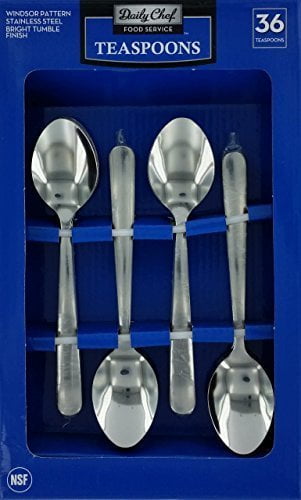 Daily Chef Teaspoons, 36 Pc