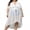 White, variant on Plus Size Swimsuit Cover Up for Women Chiffon Cardigan Beach Cover Up Casual Bathing Suit Coverups Shermie