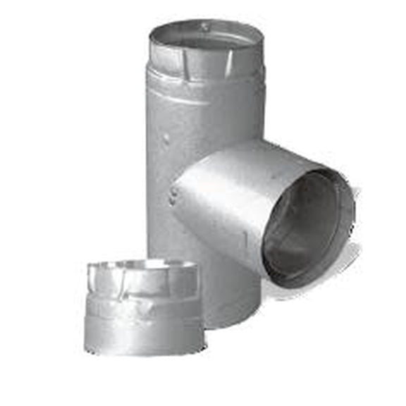 173904 4 Tee & Cap Pellet Vent
