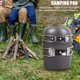 thumbnail image 2 of Kit Utensilios para Acampar Btafrte Utensilios Al Aire Libre Senderismo Verde, 2 of 9