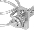 thumbnail image 1 of Colliers de serrage à double fil en acier inoxydable 201, anticorrosion, réglables, 16-19 mm, 1 of 3