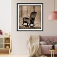 thumbnail image 3 of Historic Framed Print, Washington D.C. Rocking chair used by President Lincoln in Fords Theater, 17-7/8" x 21-7/8", 3 of 9