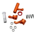 thumbnail image 4 of RC Steering Kit, Aluminum Steering Assembly High Power Orange Convenient Flexible Anti Deformation  For ZD Racing 1/7 Remote Control Vehicle, 4 of 8
