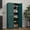 Green, variant on UNICOLY Kitchen Pantry Cabinet,71”Blue Metal Pantry Storage Cabinet with Doors and 4 Adjustable Shelves,Tall Cabinet with 2 Gold Handles for Livingroom,Pantry, Bathroom,Kitchen