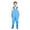 Blue, variant on oqasdz Boys Jumpsuits Kids Chest Waders Youth Fishing Waders Romper Solid Color Water Proof Waders With Boots Size 2-3 Y