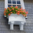 thumbnail image 3 of Pemberly Row 2ft Weatherproof Traditional Plastic Window Box in White, 3 of 7
