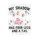 thumbnail image 2 of Camiseta De Verano Para Mujer, Cuello Redondo, Para Mochilero, Vacaciones En La CalleWomen's Casual Chic Pink Paw Print T-Shirt - Comfy Knit Crew Neck, Short Sleeve, Stretchy Polyester Blend, Machin, 2 of 6