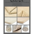 thumbnail image 4 of Modern Irregular Shape Carpet – Multi-Color Hand Tufted Abstract Rug for Bedroom or Studio, 4 of 5