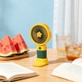 thumbnail image 6 of Voglyf Mini Handheld Fans, Cute Portable Pocket Personal Fan For Women Teens Girls Travel Trips, Lightweight Compact Fan Set For Outdoor Party Favors Holiday Gifts & Giveaways(1PCS,Yellow), 6 of 8