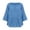 hwj# Blue880, variant on Huowey Oversized Tshirts For Women Solid Color Stylish Long Sleeve Boat Neck High Waist Lightweight Long Shirt Button Down Breathable Ruffles Loose Fit Casual Fashionable Summer Tunic Tops,Blue,M