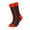 Watermelon Red, variant on Valentines Day Socks Heart Lips Pattern Cotton Crew Socks for Couples Funny Novelty His and Hers