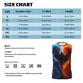 thumbnail image 6 of Haiem Men's Red And Blue Abstract Print Tank Tops Summer Sleeveless Cut Off Workout T-Shirts Fitness Vest Athletic Undershirts-3X-Large, 6 of 8
