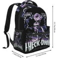 thumbnail image 2 of Murder Drones Backpack Lightweight Large Capacity Laptop Backpack Cartoon Backpacks For Unisex, 2 of 6