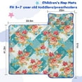 thumbnail image 5 of Pioneer Flower Floral Print Pattern Toddler Nap Mats for Kids Preschool,Sleeping Mat Bag or Kids,Toddler Sleeping Bag,Toddler Nap Mat or Daycare, 5 of 6