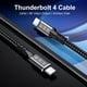 thumbnail image 2 of Cámara con cable Thunderbolt 4, 240 W, 1 m, USB-C, 40 Gbps, 8K/Dual 4K, 2 of 7