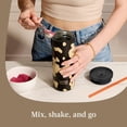 thumbnail image 4 of Contigo Streeterville 2.0 Insulated Stainless Steel Tumbler with Straw, 24oz, Licorice, 4 of 8
