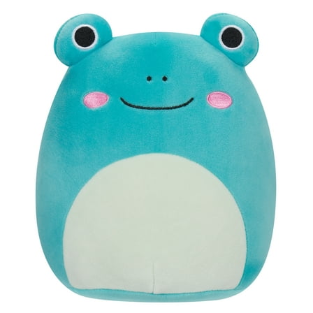 Squishmallows Official 14 inch Robert the Aqua Frog with Light Green Belly - Child's Ultra Soft Plush Toy