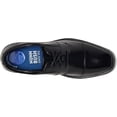 thumbnail image 7 of Nunn Bush Men's Stark Cap Toe Oxford Leather Business Formal Derby Dress Casual Lace-Up, Black, 9 m, 7 of 7
