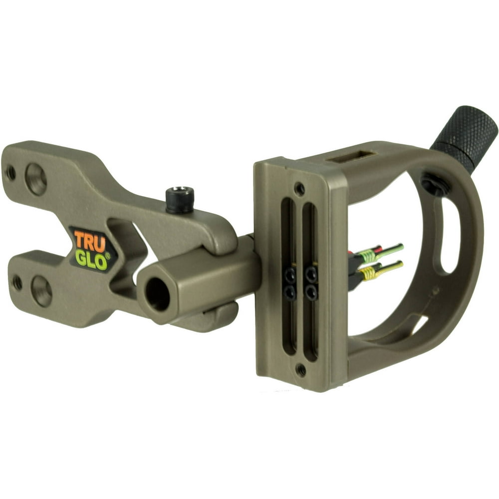 TruGlo Brite Site 4Pin Archery Sight with Light and Bonus Peep Sight