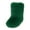 B Green, variant on Women's Men's Mid Calf Fuzzy Boots Fluffy Round Toe Snow Booties Comfortable Plush Warm Outdoor Indoor Flat Shoes Green Size 6.5
