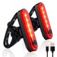 thumbnail image 1 of Luz trasera de bicicleta recargable de seguridad para bicicletas brillar Electrónica, 1 of 4