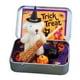 thumbnail image 1 of Bewildely Osito en caja con sombrero, regalo sorpresa de Halloween para la familia, mini osito de Witcher en caja. Animales de peluche y juguetes de peluche blanco, 1 of 6