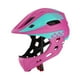 thumbnail image 2 of Casco de bicicleta para niños Casco integral portátil con forro extraíble PC Cuadro rosa rojo, 2 of 9