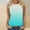 Light Blue, variant on YHAJDS Tank Tops for Women Patterned Round Neck Sleeveless Casual Top