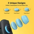 thumbnail image 3 of JSAUX Thumb Grips for Nintendo Switch 2 (2025), Switch Thumb Grip Caps, Ergonomic Design, Enhanced Grip, Comfortable & Durable, Joycon Grip Button Stick Cover-GP0404, 3 of 5