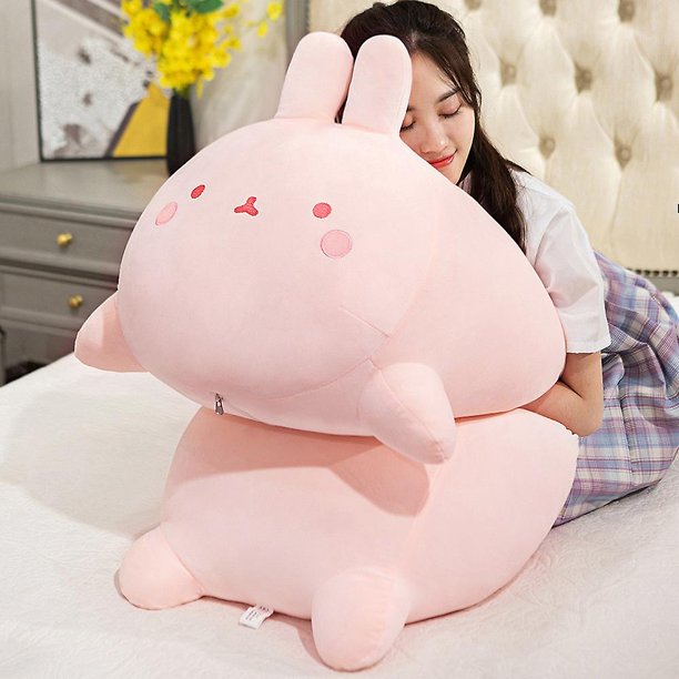 Pink 2024 bunny pillow