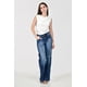 thumbnail image 4 of Jeans Wide Leg /Juvenil, 4242 (Azul medio) azul 7, 4 of 5