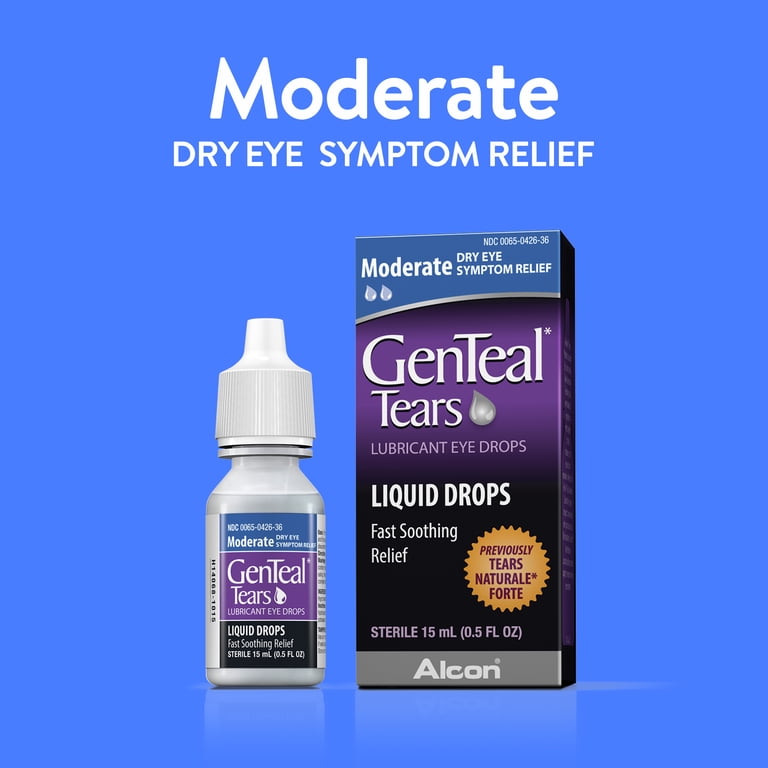 GenTeal Lubricant Eye Drops Moderate