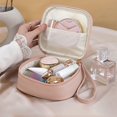 thumbnail image 6 of Portable Sanitary Napkin Storage Bag, Mini Makeup Pouch with Wrist Strap, Compact Cosmetic & Feminine Product Organizer for Travel & Daily Use Pink, 6 of 8