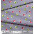 thumbnail image 2 of Soimoi Poly Georgette Fabric Straw & Juice Beverages Fabric Prints by Yard 42 Inch Wide, 2 of 3