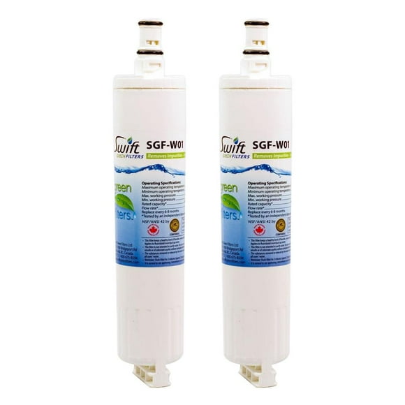 Swift Green Filters Replacement for Whirlpool 4396508 Refrigerators Water Filters(Pack of 2)
