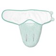 thumbnail image 2 of SwaddleMe Luxe Perfect Temp Swaddle with 100% Organic Cotton - Small/Medium, 1 Pack, Basket Weave, 0-3 Months, 2 of 3