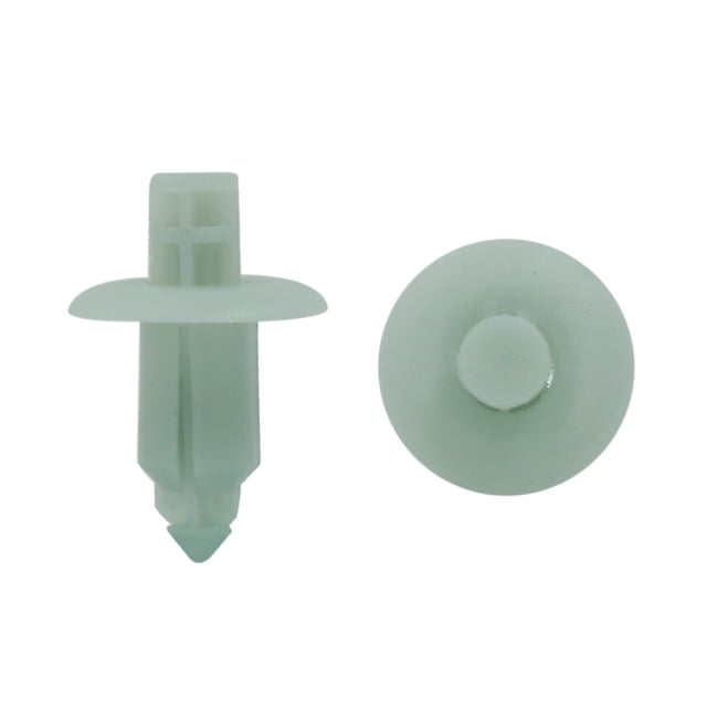 50Pcs Blanco Remaches de Guardabarros Puerta Panel 11mm Grapas 7mm Agujero