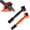Black+orange, variant on chasenew 2 PCS Bike or Motorcycle Chain Washer, Motorcycle Chain Gear Dirt Clean Brushes, Universal Bicycle Chain Dirt Remover Washing Tool for Mountain Bike Motorcycle (Red+Red)