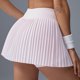 thumbnail image 5 of Faldas Largas para Mujeres Verano Casual Cómodo Vestido Sólido Running Fold Falda Corta para el Uso de la Calle Y el Uso Diario, 5 of 5