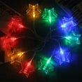 thumbnail image 4 of Yyuenw Star String Lights 5Ft 10 LED Fairy Lights Battery Operated Indoor Outdoor Twinkle Christmas Lights for Bedroom Party Wedding Xmas Tree Decoration, 4 of 6