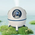 thumbnail image 1 of Space Capsule Air Humidifier  USB Ultrasonic Cool Air Mist Humidifiers with Led Light  220ML Mini Portable Astronaut Humidificador Water Diffuser for Baby Bedroom  Christmas Gift for Boys, 1 of 7