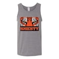 thumbnail image 2 of Wild Bobby Cincinnati Football Joe Sheisty Sports Men Graphic Tank Top, Heather Grey, Medium, 2 of 5