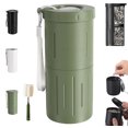 thumbnail image 1 of Portable Sunflower Seed Spit Cup with Shell Storage, New Sunflower Seed Cups to Spit in, Snack Containers for Outdoor, Travel, Car, Easy-Clean, Enjoy Snacks With Ease (Green), 1 of 8