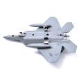 thumbnail image 3 of Langgg USA Airlines F-22 Raptor Maquette d'Avion de Chasse 1/100 Maquette Moulée sous Pression, 3 of 9
