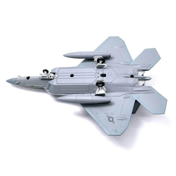 USA Airlines F-22 Raptor Airplane Model Fighter Aircraft 1/100 DieCast Model
